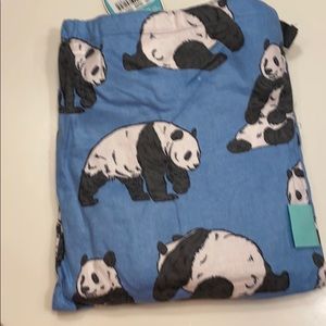 Pajama set with bag, panda boy or girl